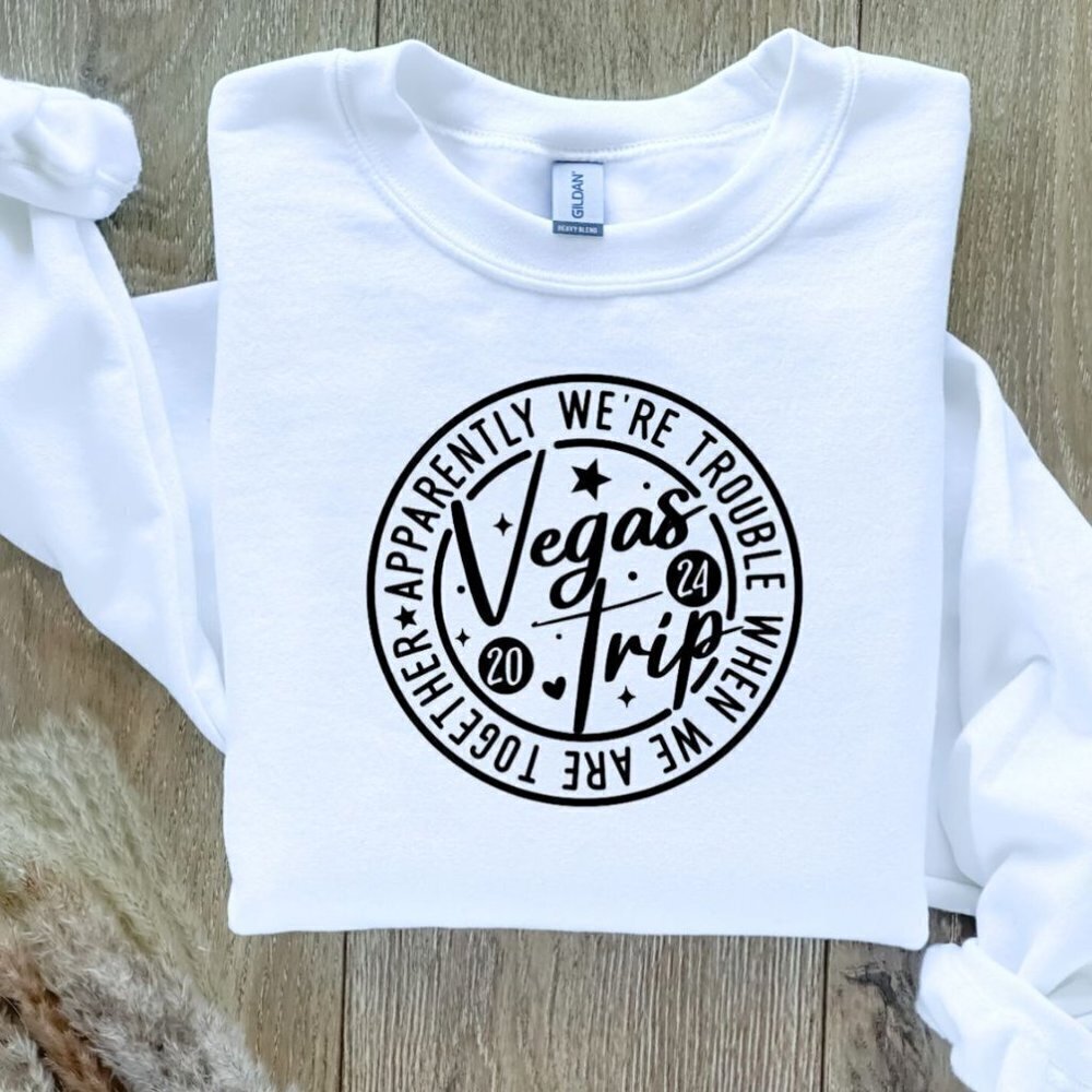 2026 Vegas Trip Custom Sweatshirt Sweater Handcrafted